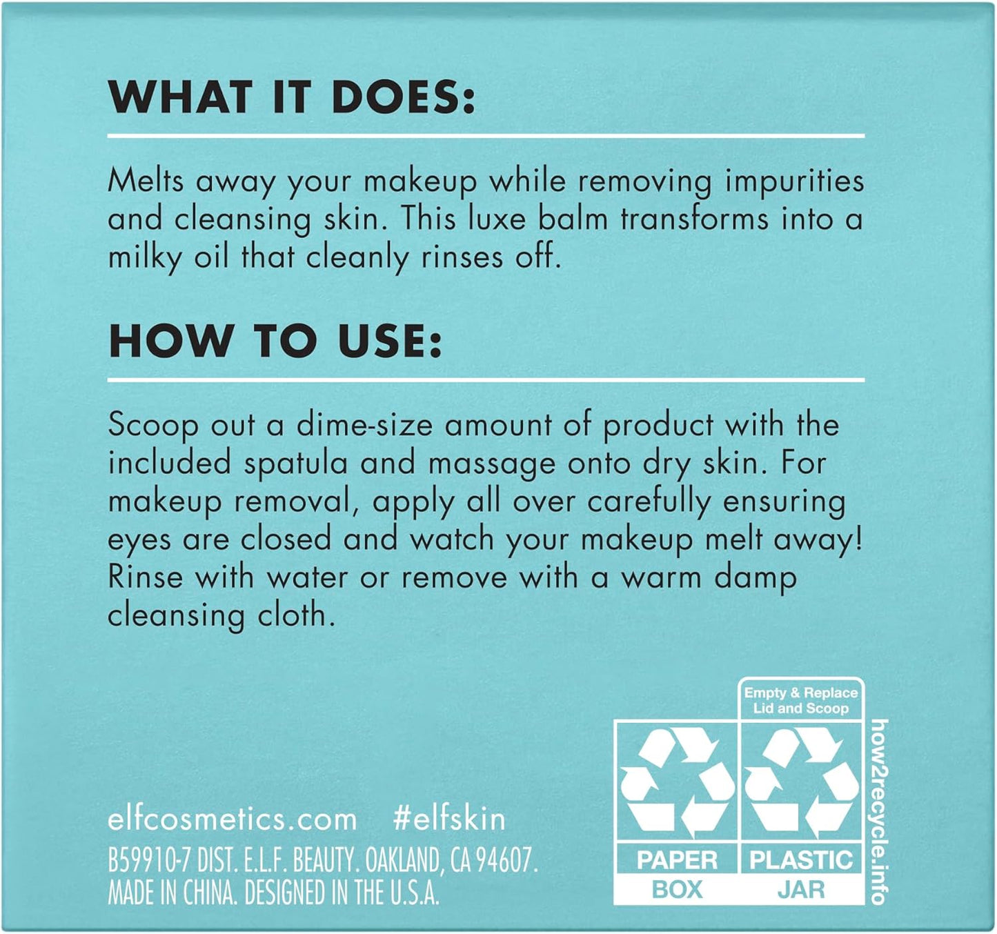 Holy Hydration! Makeup Melting Cleansing Balm, Face Cleanser & Makeup Remover, Infused with Hyaluronic Acid to Hydrate Skin, 2 Oz