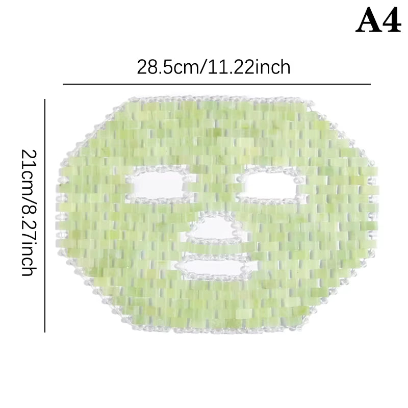Natural Jade Facial Mask Xiuyu Facial Beauty Mask Massage Facial Eyes Jade Ice Eye Mask