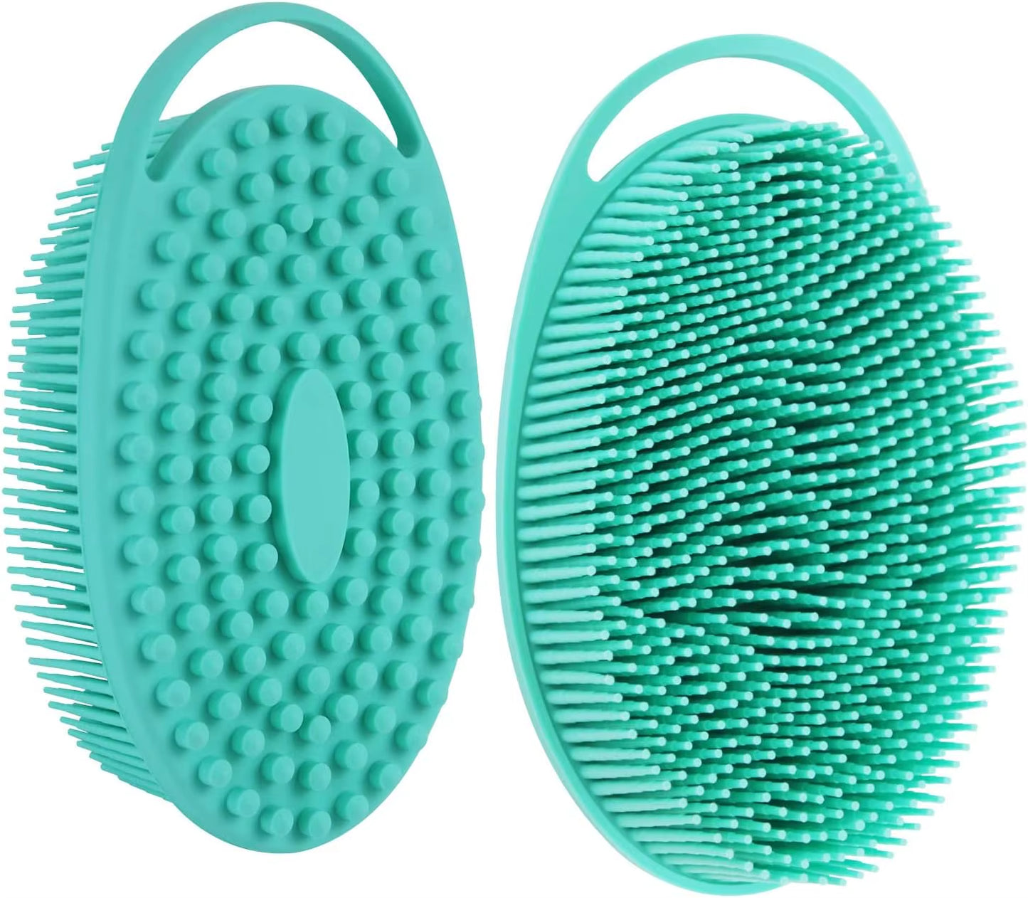 Silicone Body Scrubber, Silicone Loofah, Body Wash Scrubber, Body Scrub Brush, Body Scrubbers for Use in Shower, Silicone Loofah