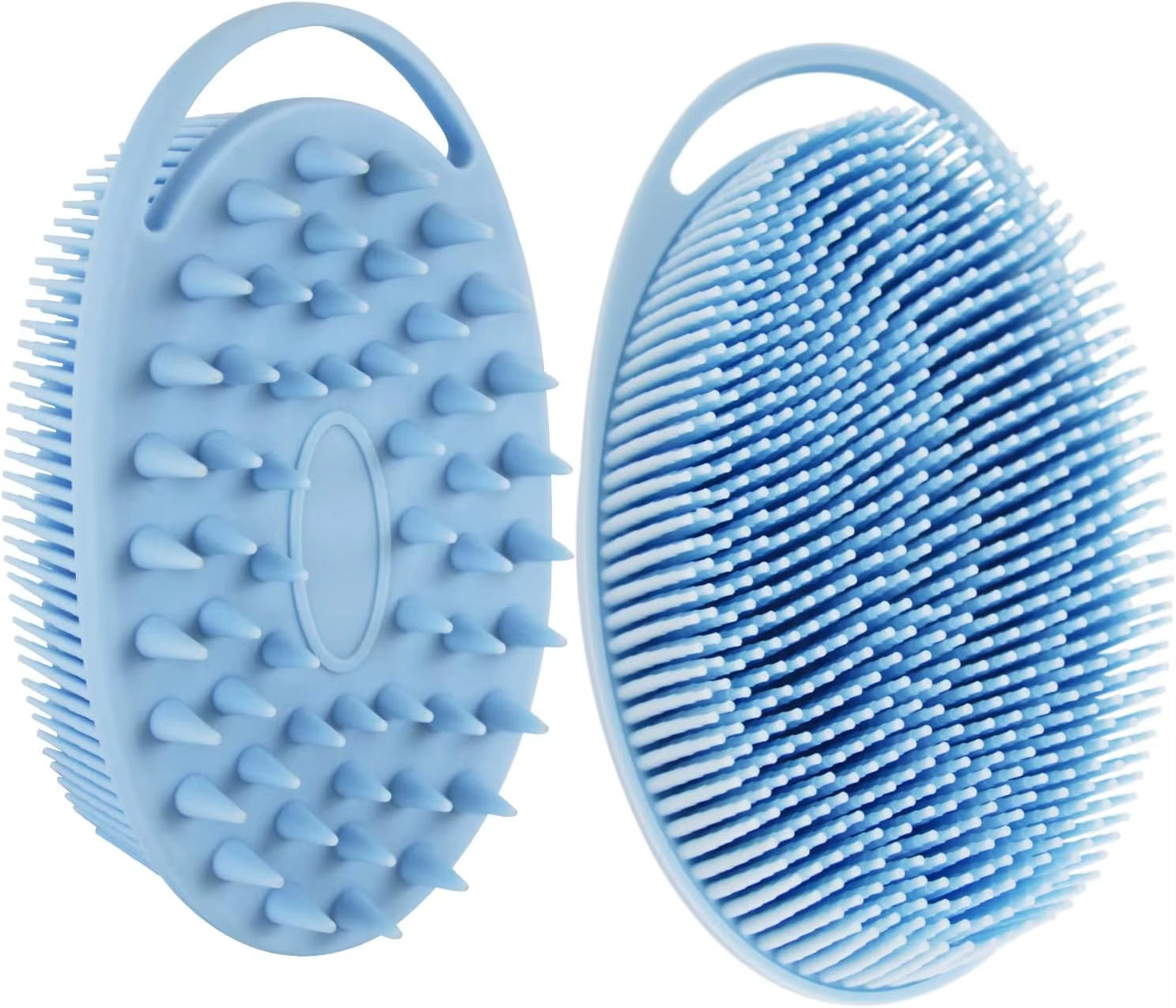 Silicone Body Scrubber, Silicone Loofah, Body Wash Scrubber, Body Scrub Brush, Body Scrubbers for Use in Shower, Silicone Loofah