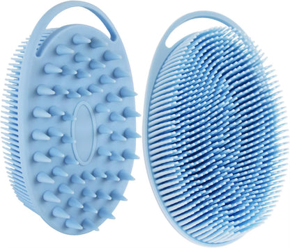 Silicone Body Scrubber, Silicone Loofah, Body Wash Scrubber, Body Scrub Brush, Body Scrubbers for Use in Shower, Silicone Loofah