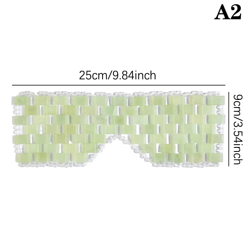 Natural Jade Facial Mask Xiuyu Facial Beauty Mask Massage Facial Eyes Jade Ice Eye Mask