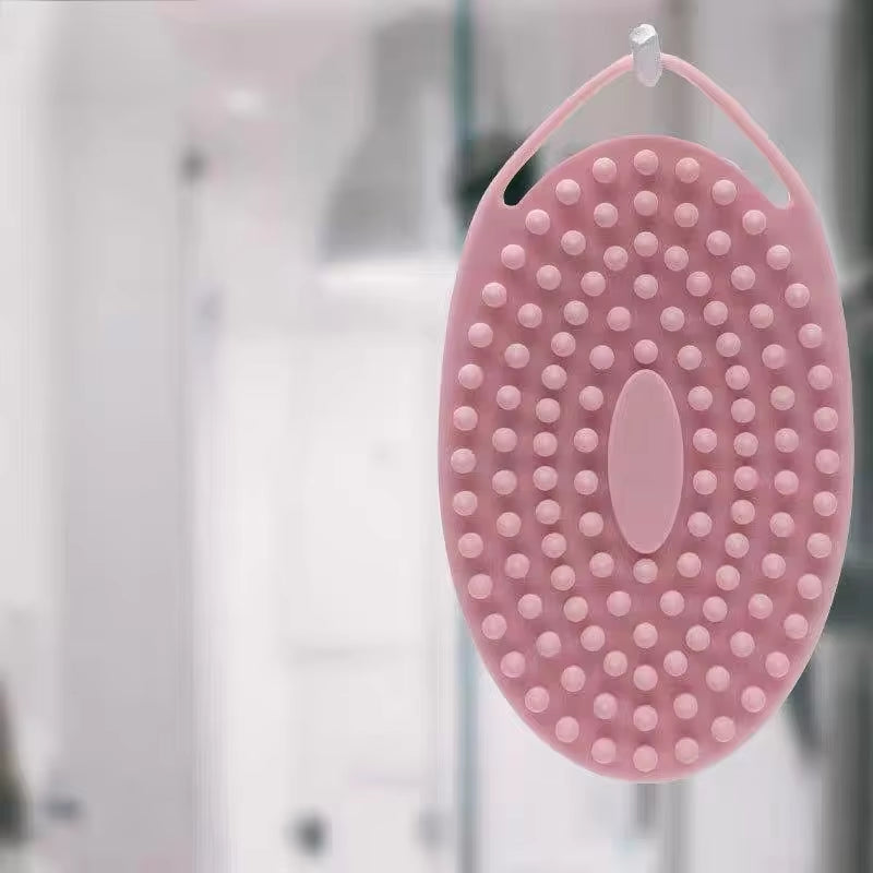 Silicone Body Scrubber, Silicone Loofah, Body Wash Scrubber, Body Scrub Brush, Body Scrubbers for Use in Shower, Silicone Loofah