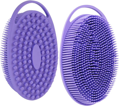 Silicone Body Scrubber, Silicone Loofah, Body Wash Scrubber, Body Scrub Brush, Body Scrubbers for Use in Shower, Silicone Loofah