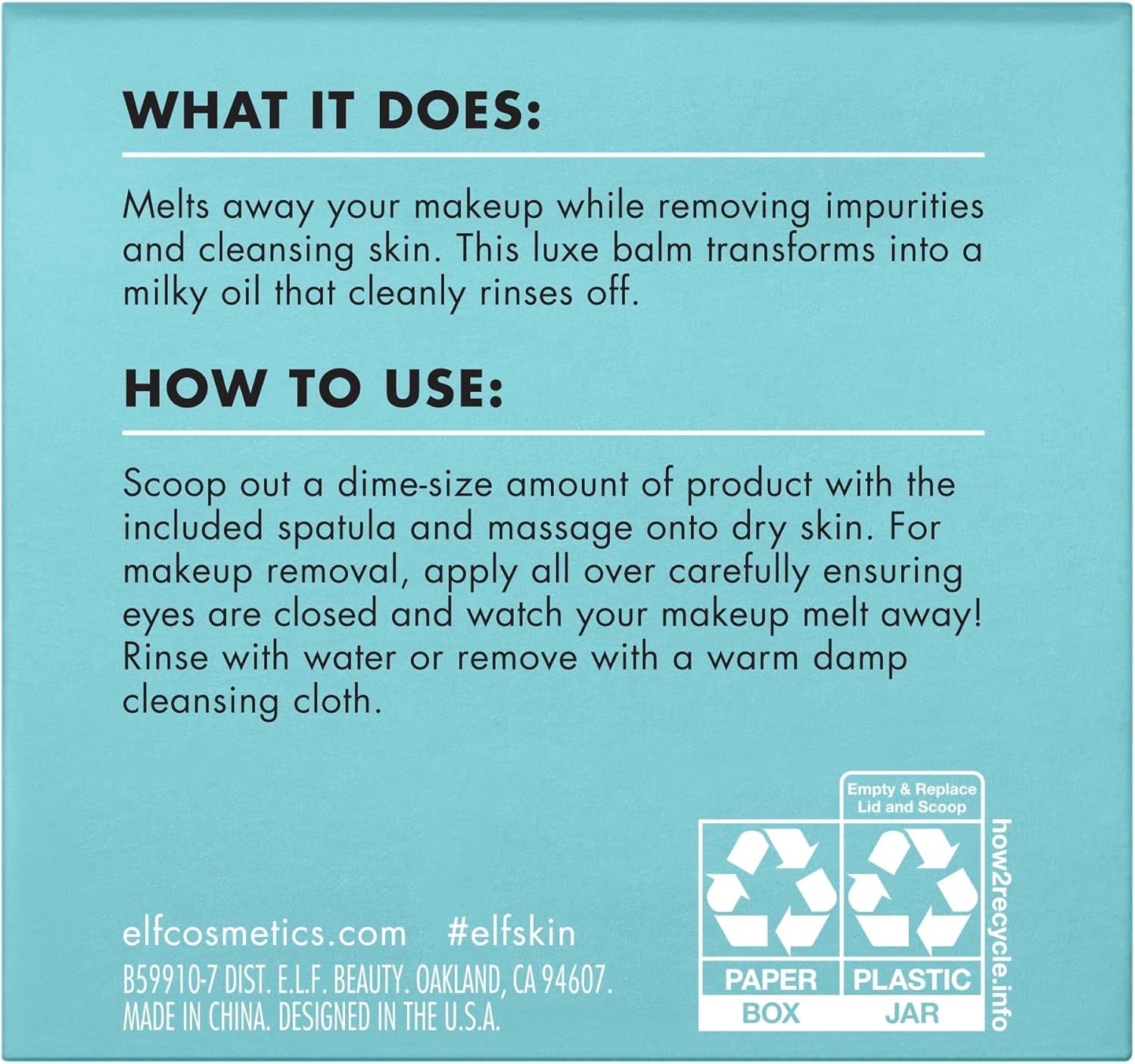 Holy Hydration! Makeup Melting Cleansing Balm, Face Cleanser & Makeup Remover, Infused with Hyaluronic Acid to Hydrate Skin, 2 Oz